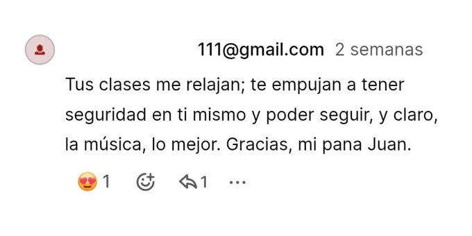Opinión de usuario sobre MoodCycling