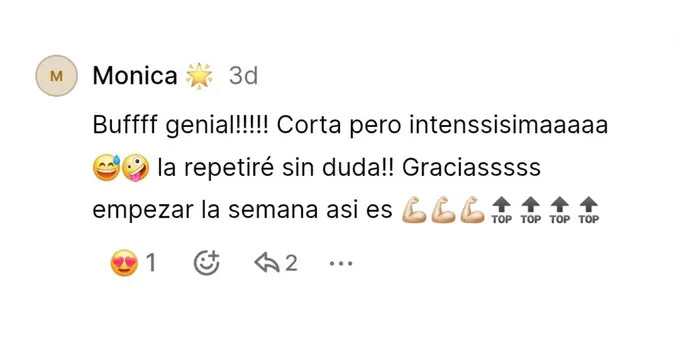 Opinión de usuario sobre MoodCycling