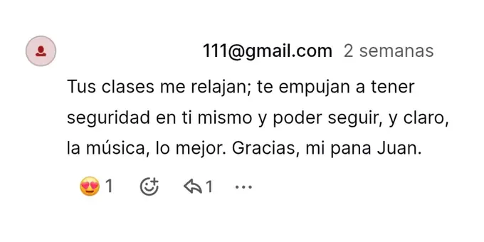 Opinión de usuario sobre MoodCycling